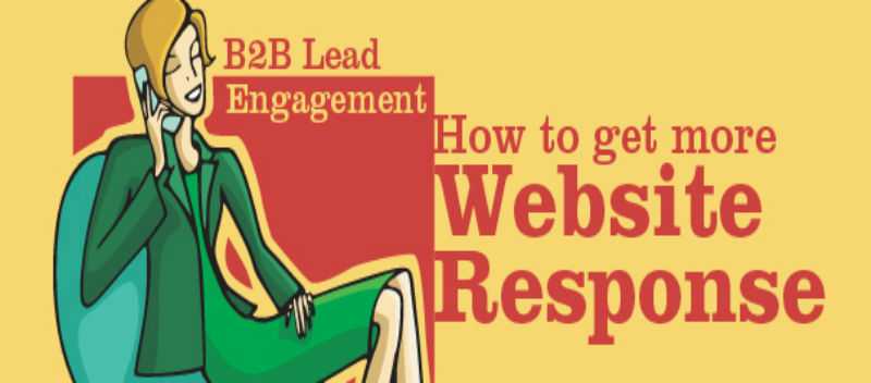 B2B Lead Engagement How to get more Website Response
