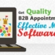Get Quality B2B Appointments with Effective Marketing Software