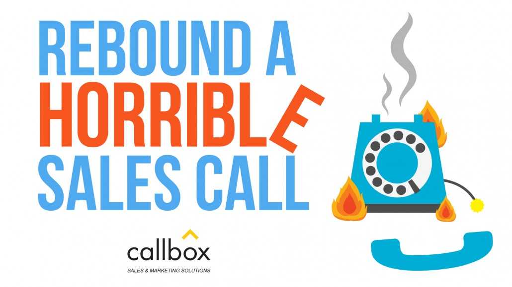 Rebound After a Horrible Sales Call [Video]