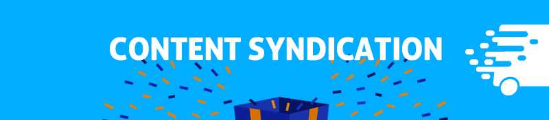 #3 Content syndication