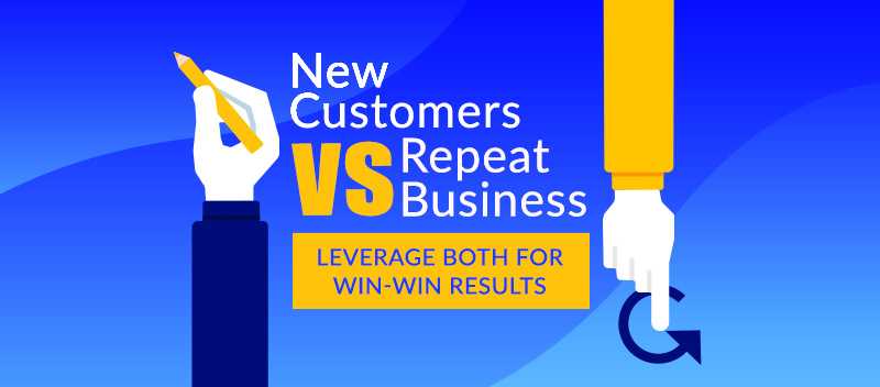 New Customers and Repeat Business Leverage Both for Win-Win Results