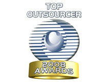 Awards & Recognition - Top Outsourcer 2008 Awards
