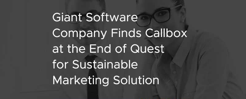 Giant Software Company Finds Callbox at the End of Quest for Sustainable Marketing Solution [CASE STUDY]