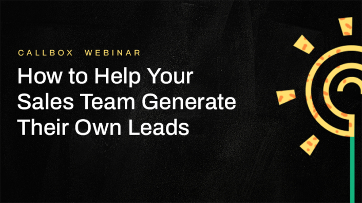How to Help Your Sales Team Generate Their Own Leads