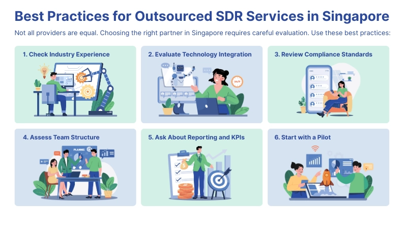 Best Practices for Outsourced SDR Services in Singapore