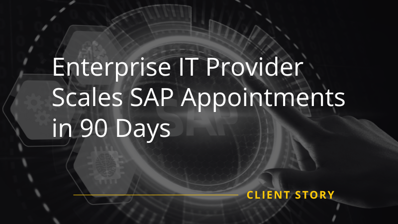 Enterprise IT Provider Scales SAP