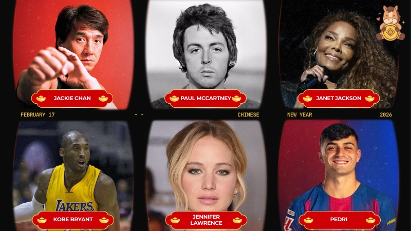 Famous People born in the Year of the Horse