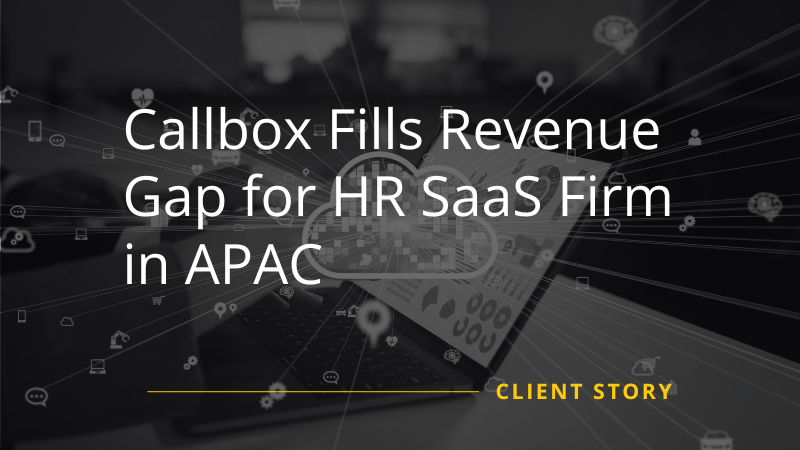 HR SaaS Firm APAC Callbox