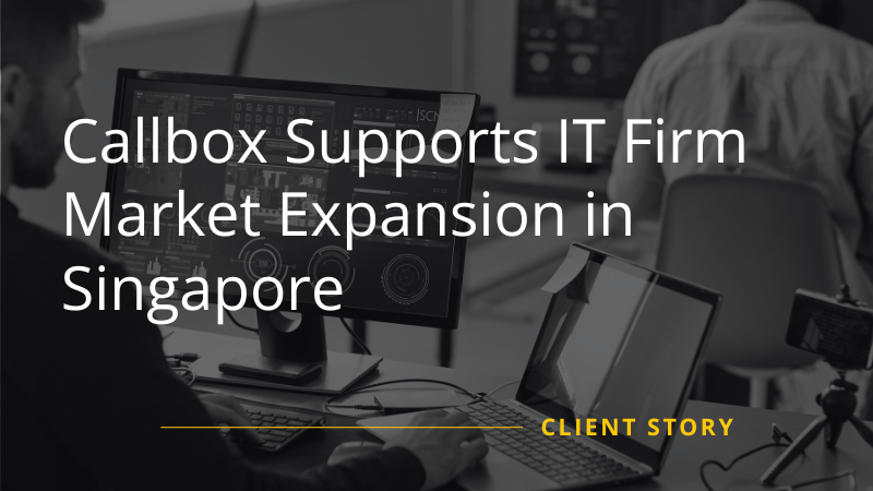 IT Firm Market Expansion in Singapore